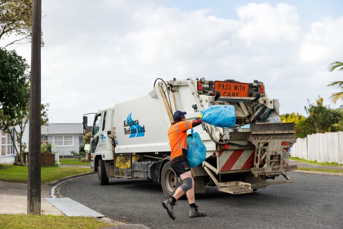 Change of rubbish and recycling collection day